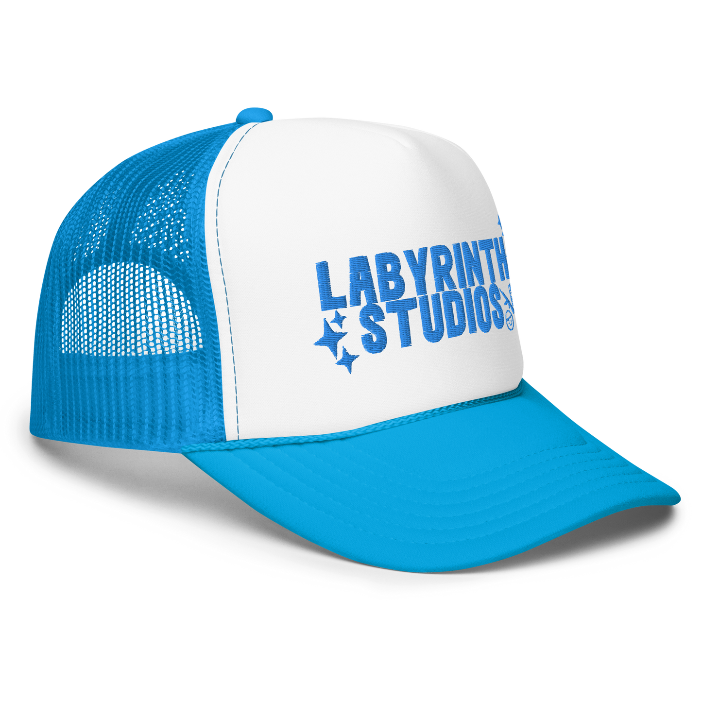 Light Blue Trucker