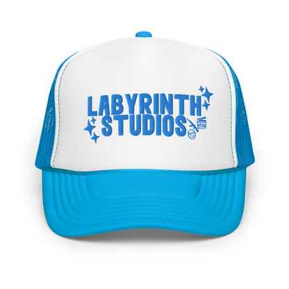 Light Blue Trucker